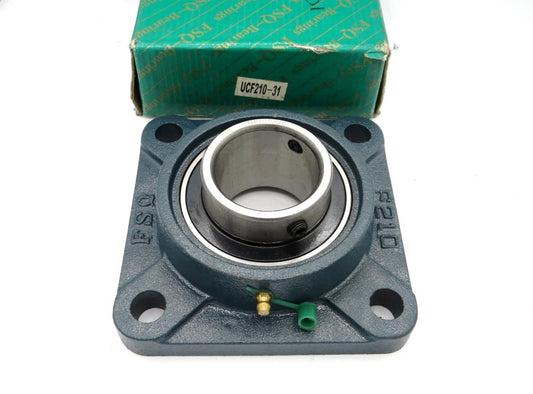 FSQ UCF210-31 Ball Bearing Flange Unit 1-15/16 in. Shaft 4-Bolt Taiwan
