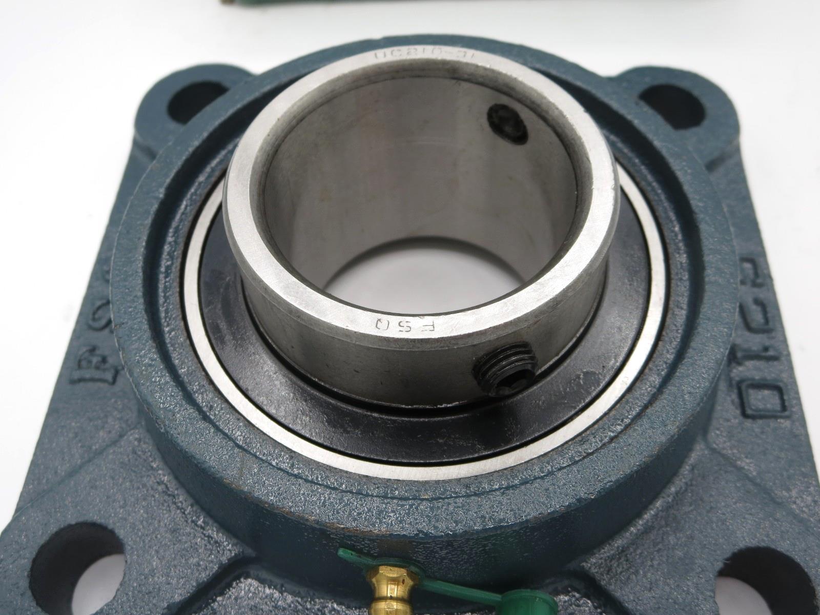 FSQ UCF210-31 Ball Bearing Flange Unit 1-15/16 in. Shaft 4-Bolt Taiwan