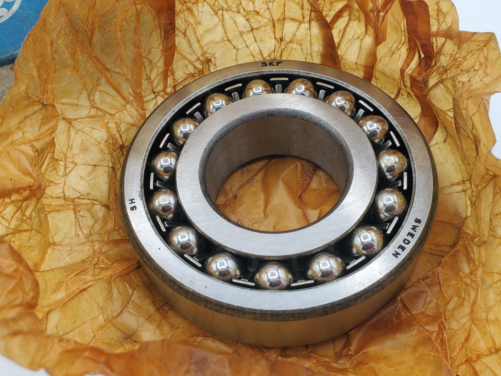 1309 SKF New Self Aligning Ball Bearing NOS w/ Original Box.