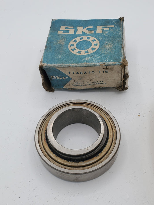 SKF 1746210-115 Insert Bearing 1-15/16" Bore Made In Canada (No Collar) NOS