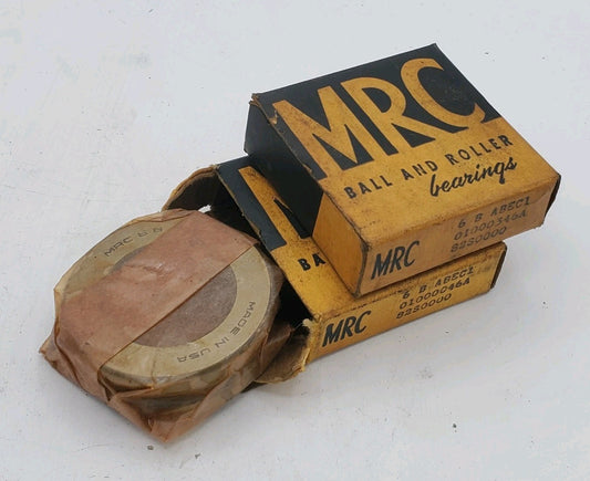 LOT OF (2) MRC 6B Thrust Ball Bearing NEW IN BOXES