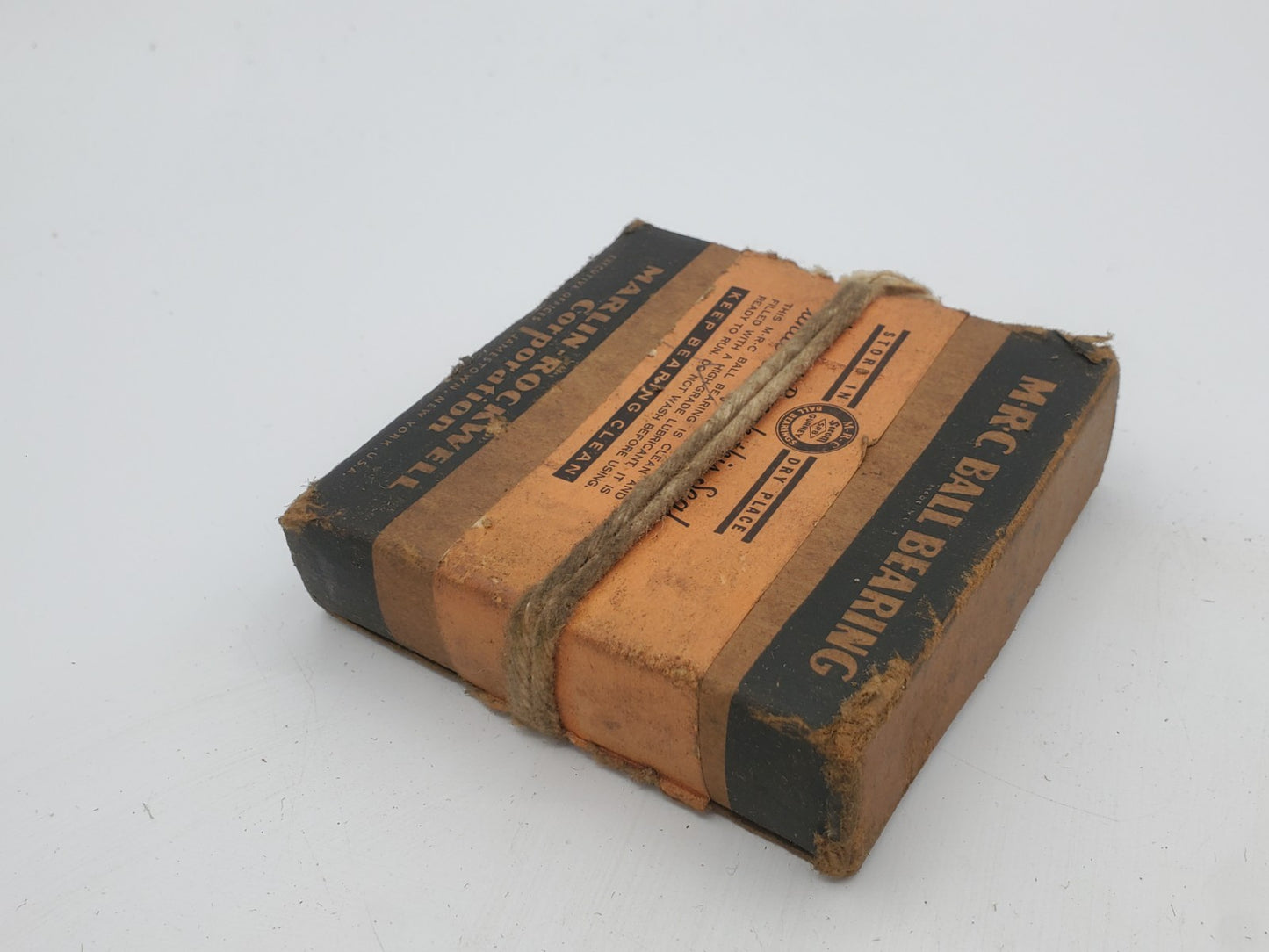 2911 MRC New Thrust Ball Bearing W Original Rope Twine Seal!