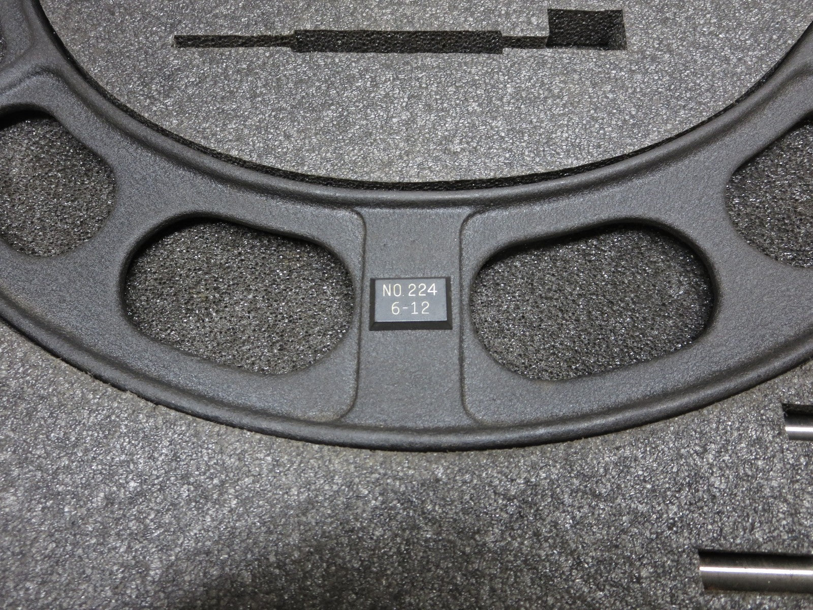 Starrett No. 224 Outside Micrometer 6 - 12 in.
