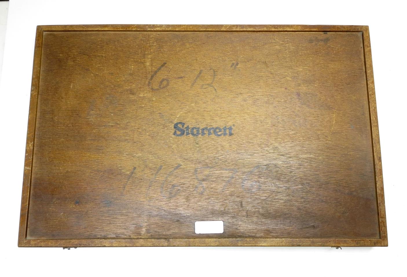 Starrett No. 224 Outside Micrometer 6 - 12 in.