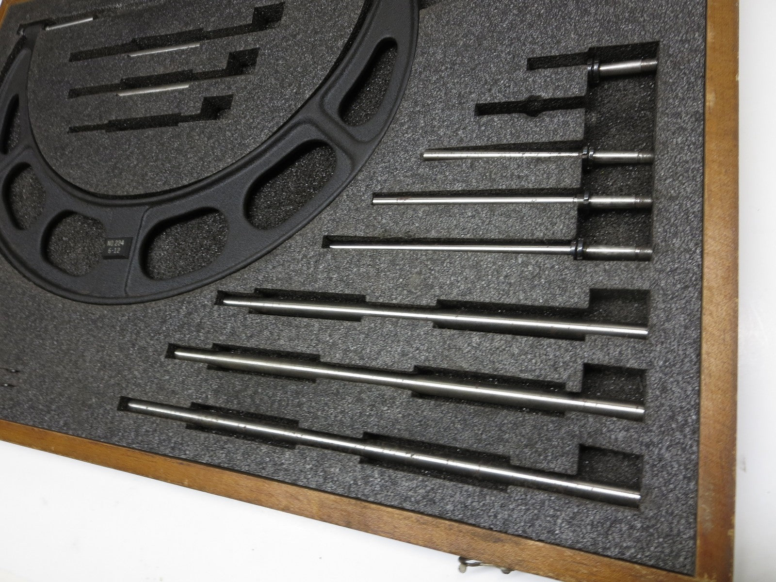 Starrett No. 224 Outside Micrometer 6 - 12 in.