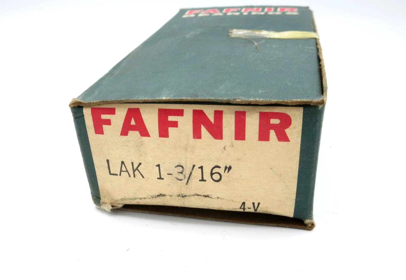 TIMKEN FAFNIR LAK 1-3/16"  PILLOW BLOCK BEARING NOS W/ ORIGINAL BOX & MANUAL
