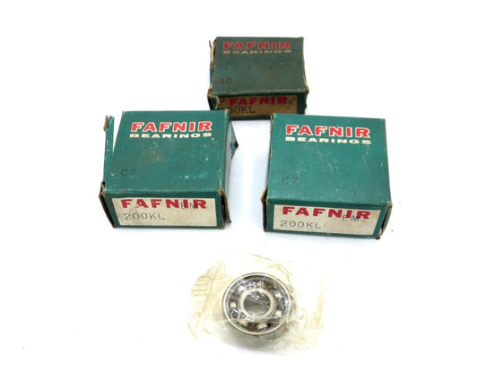 LOT OF (3) Fafnir Ball Bearing P/N 200KL- NOS - FREE SHIPPING