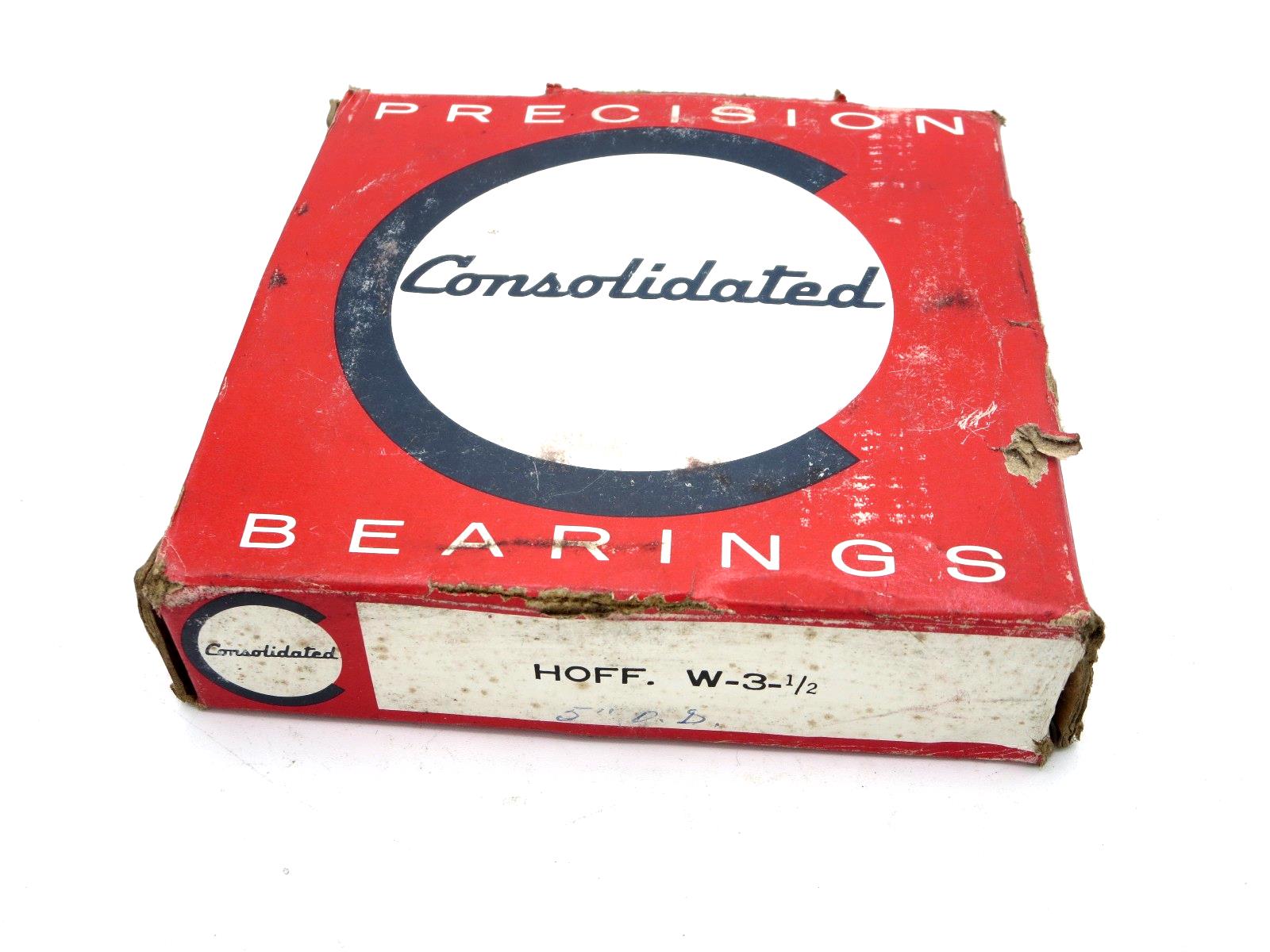 Consolidated Precision Bearing Hoff W-3 1/2 ( SKF 0-28 ) 5" O.D. W-3-1/2 USA