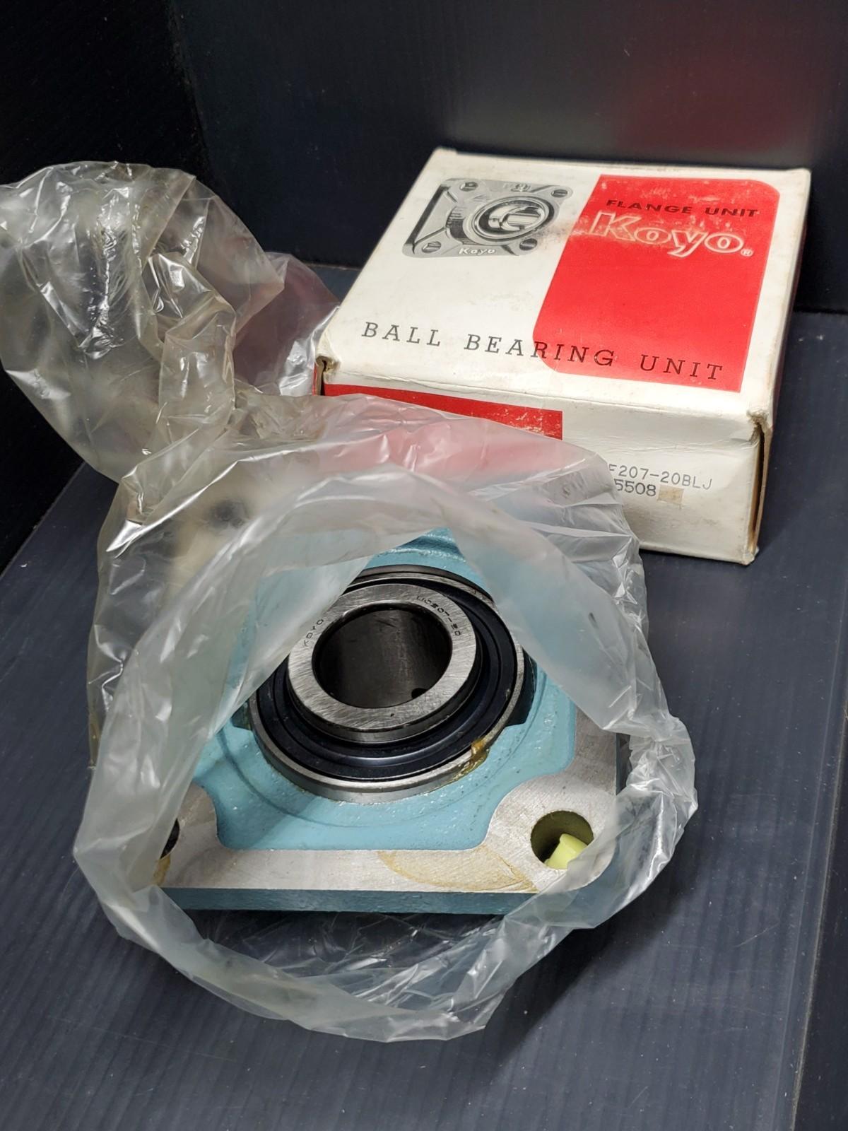 KOYO UCF207-20BLJ 4-Flange Bearing Japan