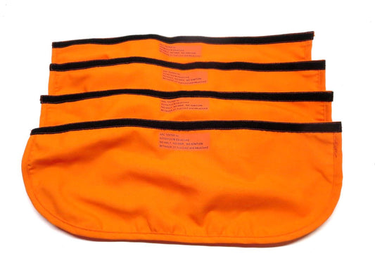4 PCS Snap Brim ARC Tested Sun Shield Full Brim Hard Hat ASTM F2178 33cal/cm2