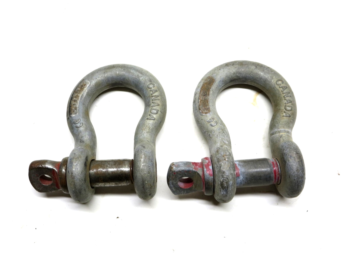 LOT OF 2 Crosby 7/8 in. Screw Pin Anchor Shackle 6-1/2 Ton 1018516 G-209 Canada