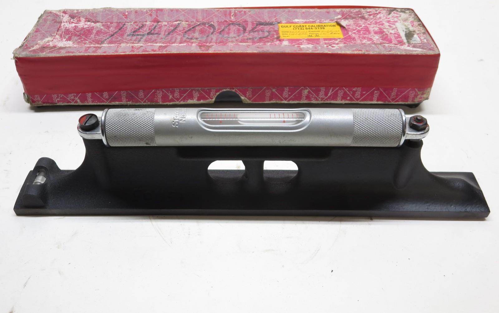 Starrett 98-12 Machinist Level