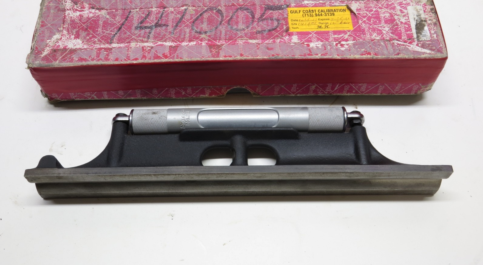 Starrett 98-12 Machinist Level
