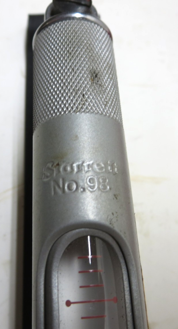 Starrett 98-12 Machinist Level