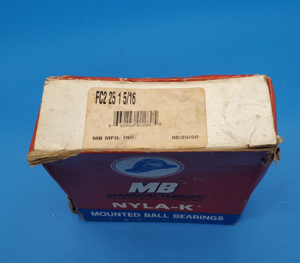 MB Manufacturing FC2 25 1 5/16 2-Bolt Flange Bearing Pat'd USA 1-5/16"