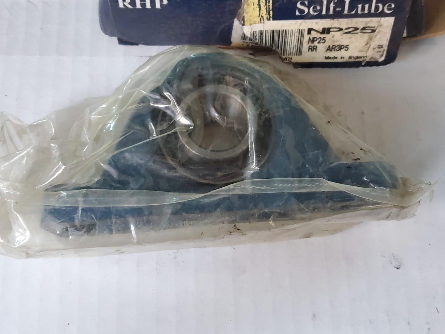 NP25 RHP Sealmaster Ball Bearing Pillow Block NOS Made in England 