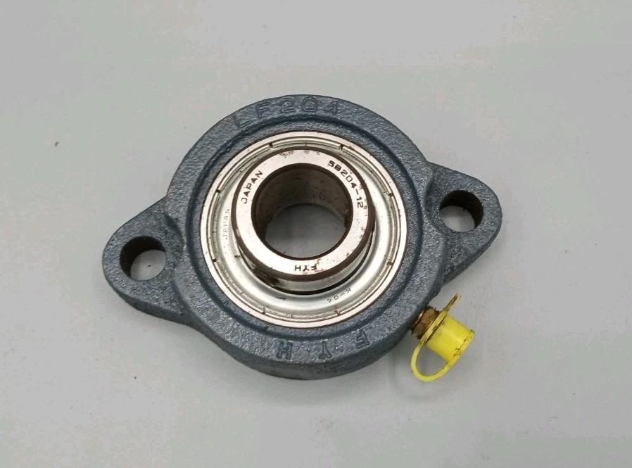 FYH LF-204 Flange Mount Bearing W Zirk Fitting NOS Japan