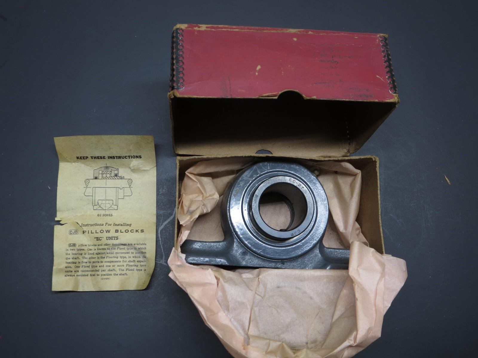 Ahlberg Bearing 1-11/16" Pillow Block EC-111 Collector Grade w/ Man (1947–1952)