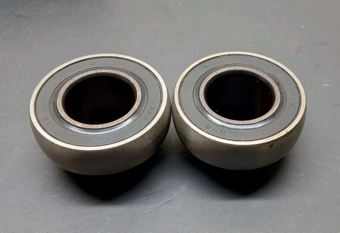 LOT OF 2 PCS NBR SB205-16 B-5 Insert Bearing 1" Bore Japan NOS