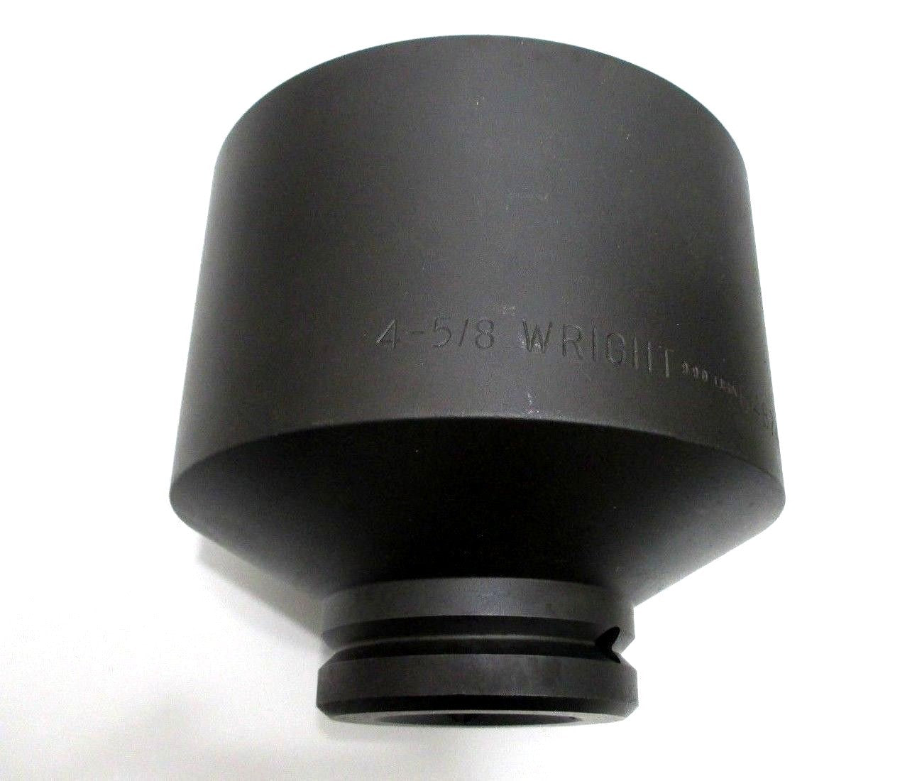 Wright Tool 4-5/8 Impact Socket 1-1/2 Drive 6-Point 84874 Made in USA