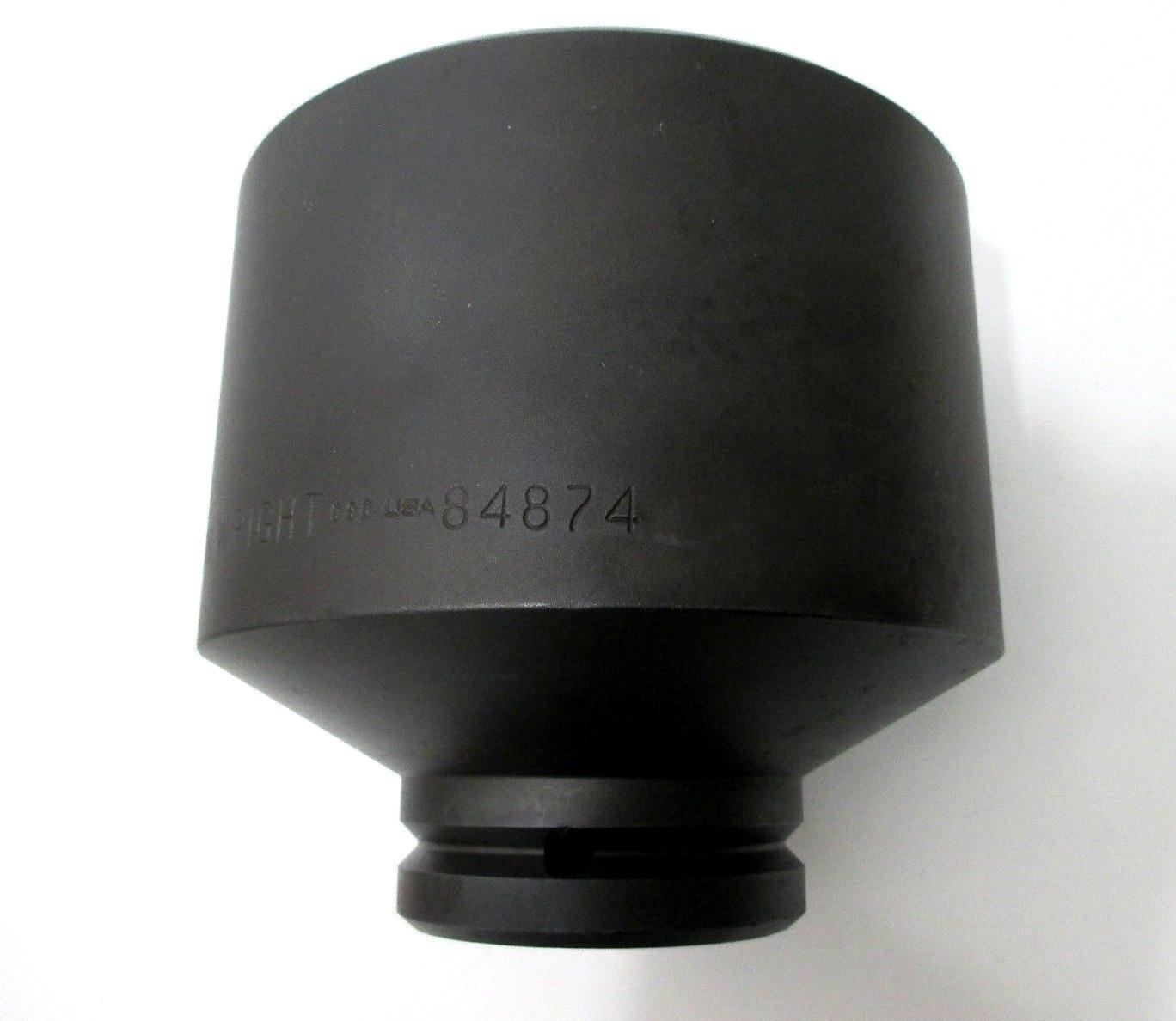 Wright Tool 4-5/8 Impact Socket 1-1/2 Drive 6-Point 84874 Made in USA