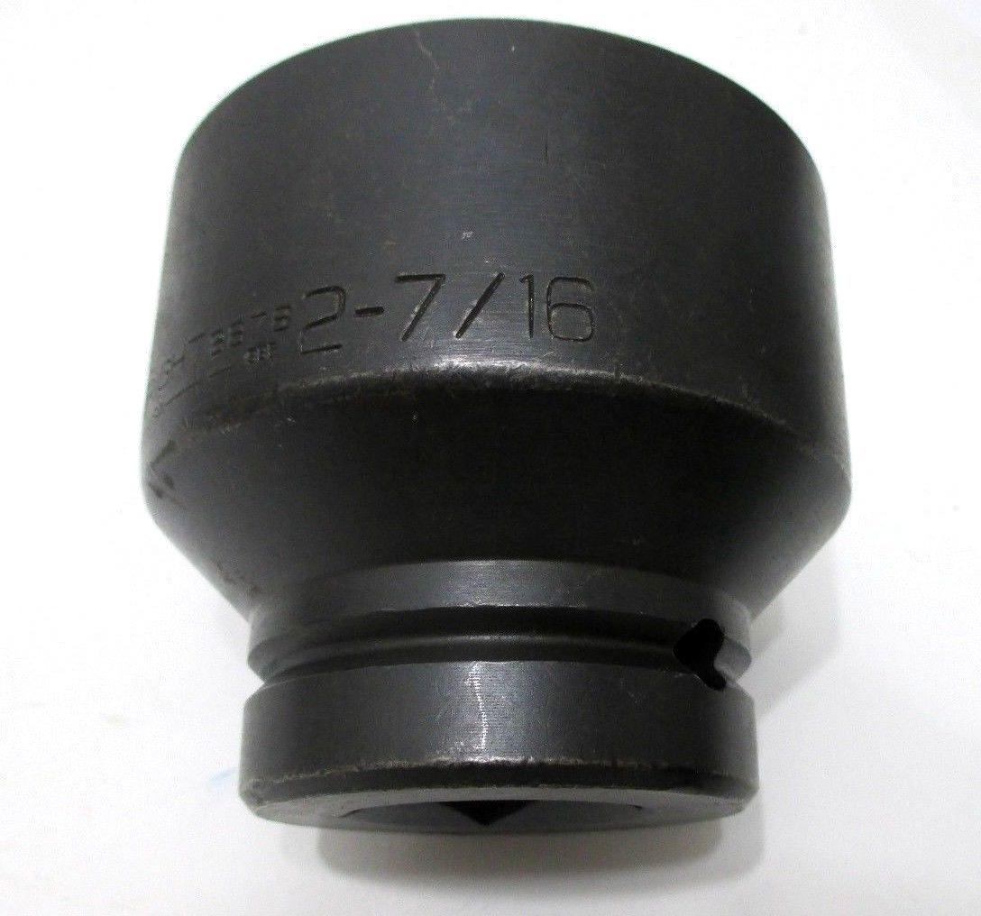 New Wright Tool 8878 2-7/16" Impact Socket 1" Drive 6-Point Made in USA