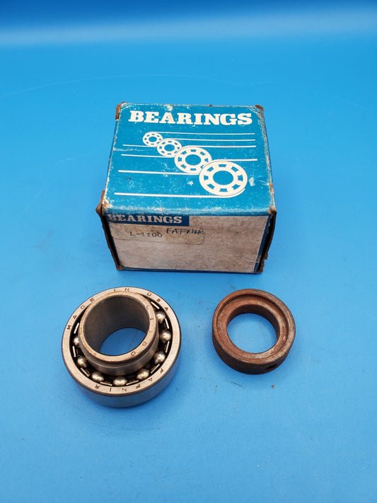 Fafnir L-1100 Self-Aligning Insert Bearing with Boston Gear Collar L1100 NOS