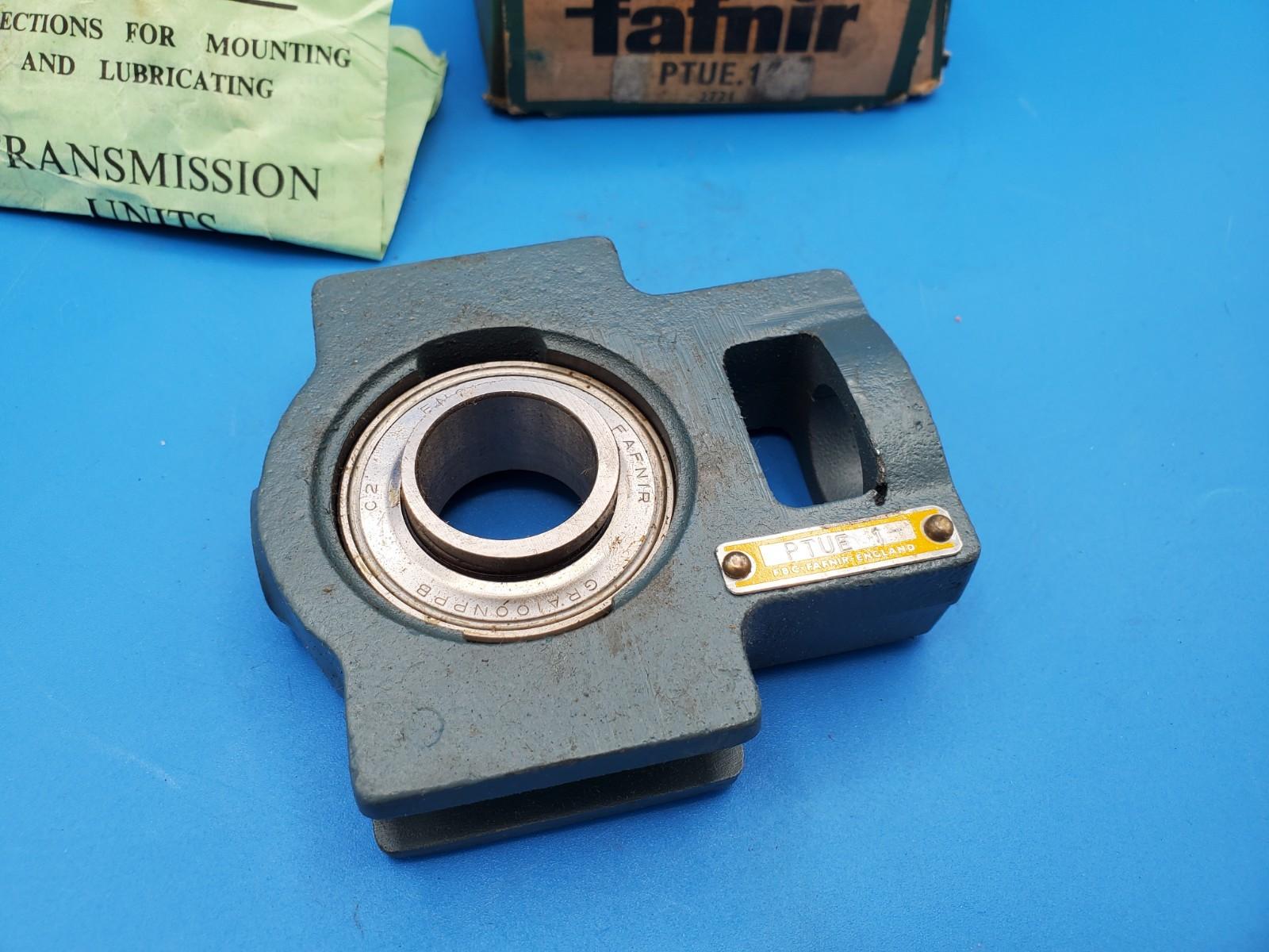 Fafnir PTUE 1 Take-Up Bearing PTUE.1" New In Box