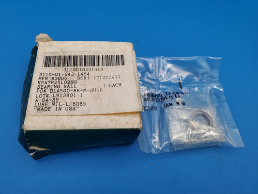 NHBB SSRI-1212ZZW11 Radial Shielded Miniature Ball Bearing