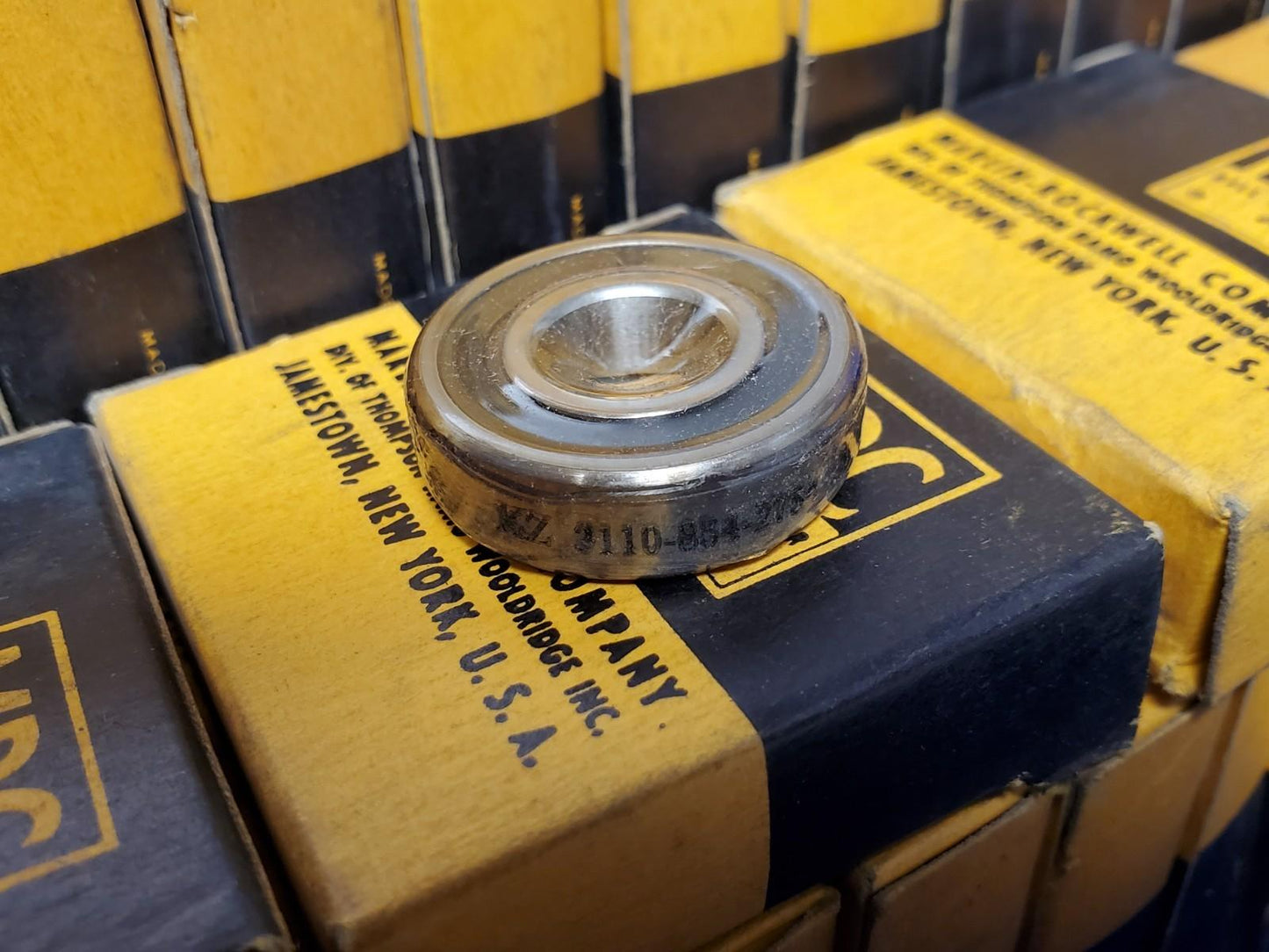 1 PC MRC R8FFP Double Rubber Seal Ball Bearing NEW SEALED (R82RS) USA