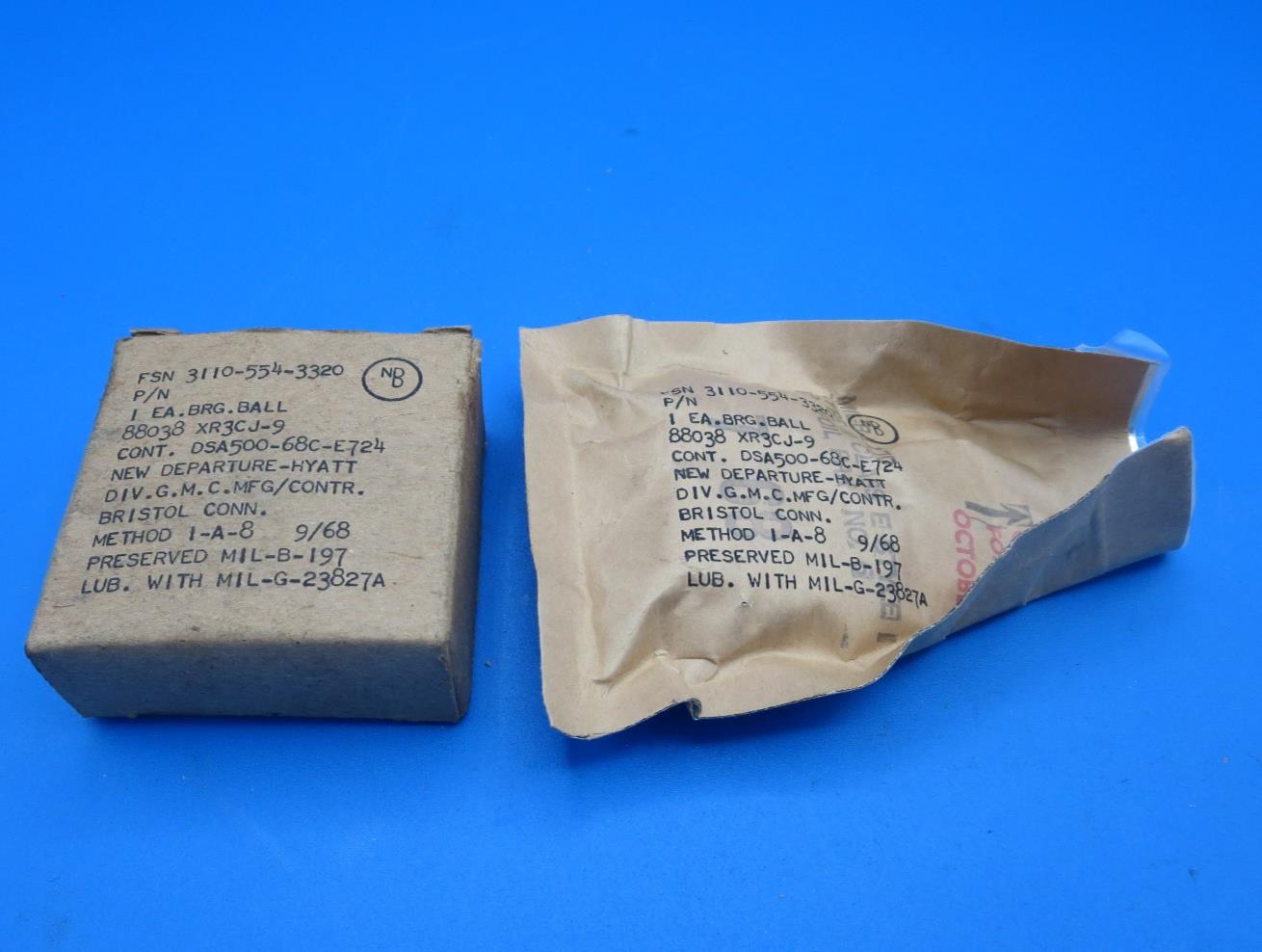 NDH 88038 Shielded Ball Bearing 88038 New Sealed USA