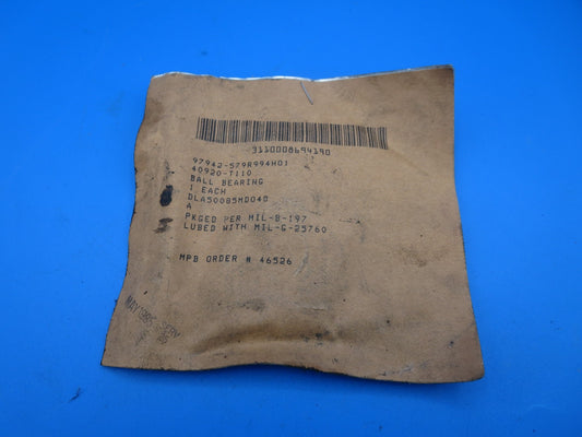 MPB 40920-T110 Ball Bearing 409210T110 New Sealed