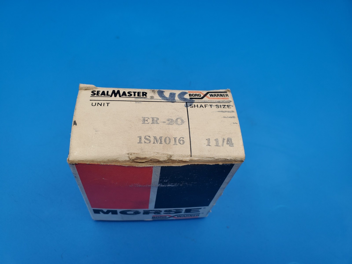 ER-20 SealMaster Insert Bearing 1-1/4" Shaft NEW PAT'D MADE IN USA