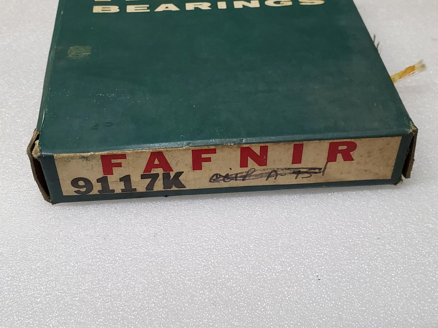 9117K FAFNIR Single Row Ball Bearing New USA