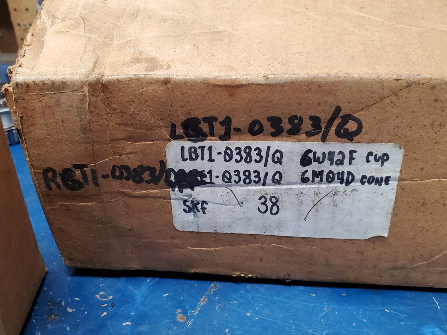 SKF Bearing LBT1-0383/Q 6W42F Cup With SKF RBT1-0383/Q 6M04D Cone NOS
