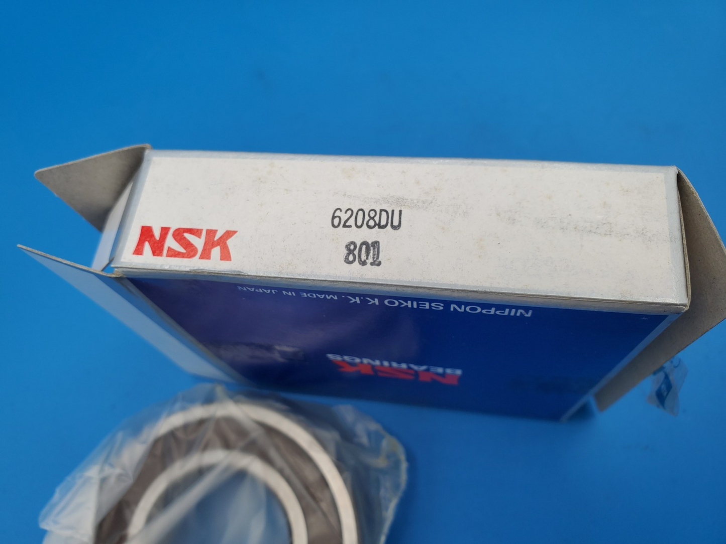 NSK 6208DU Bearing New - Japan