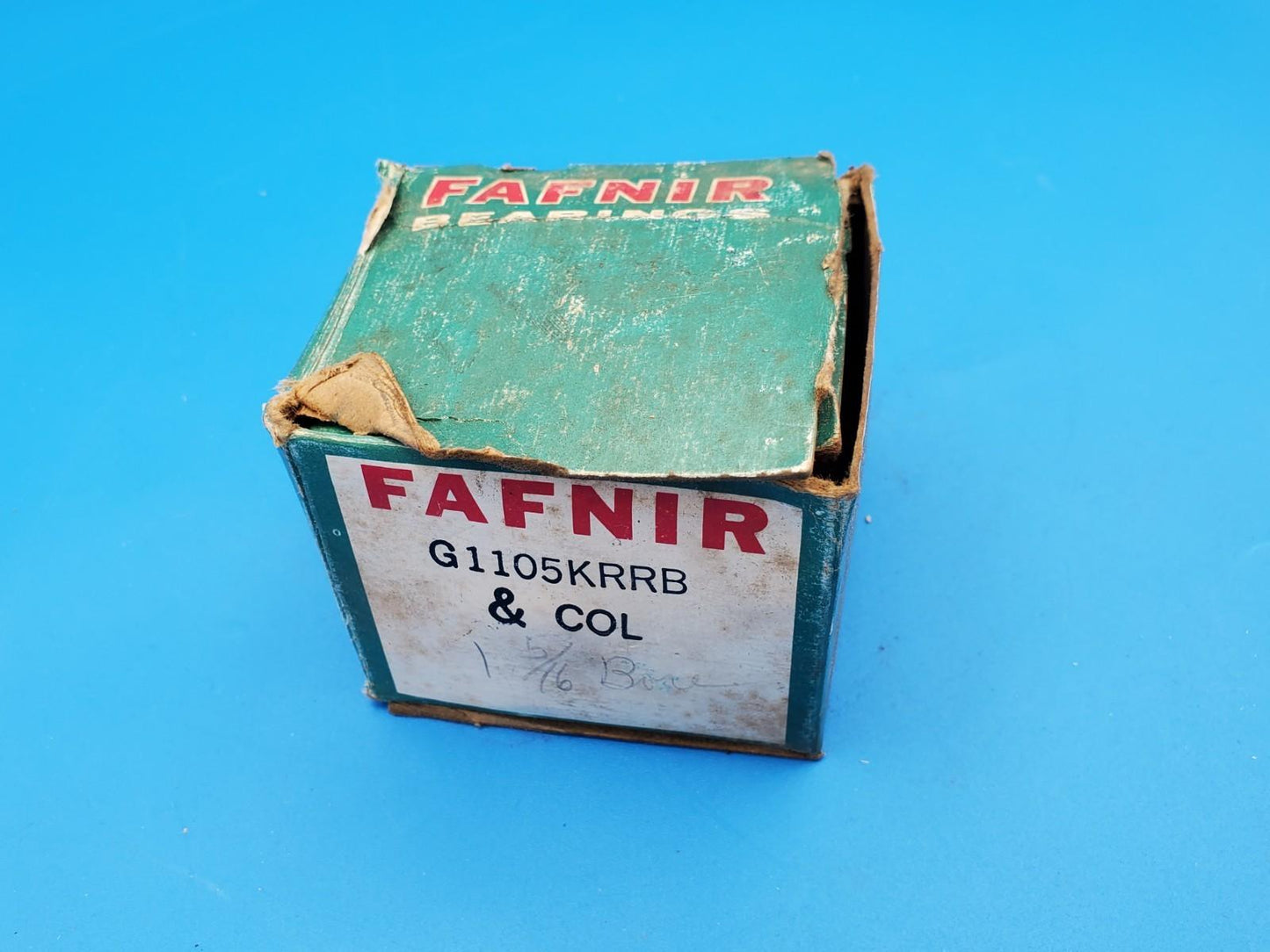 Fafnir G1105KRRB & COL 1-5/16" Insert Bearing Includes Collar NOS