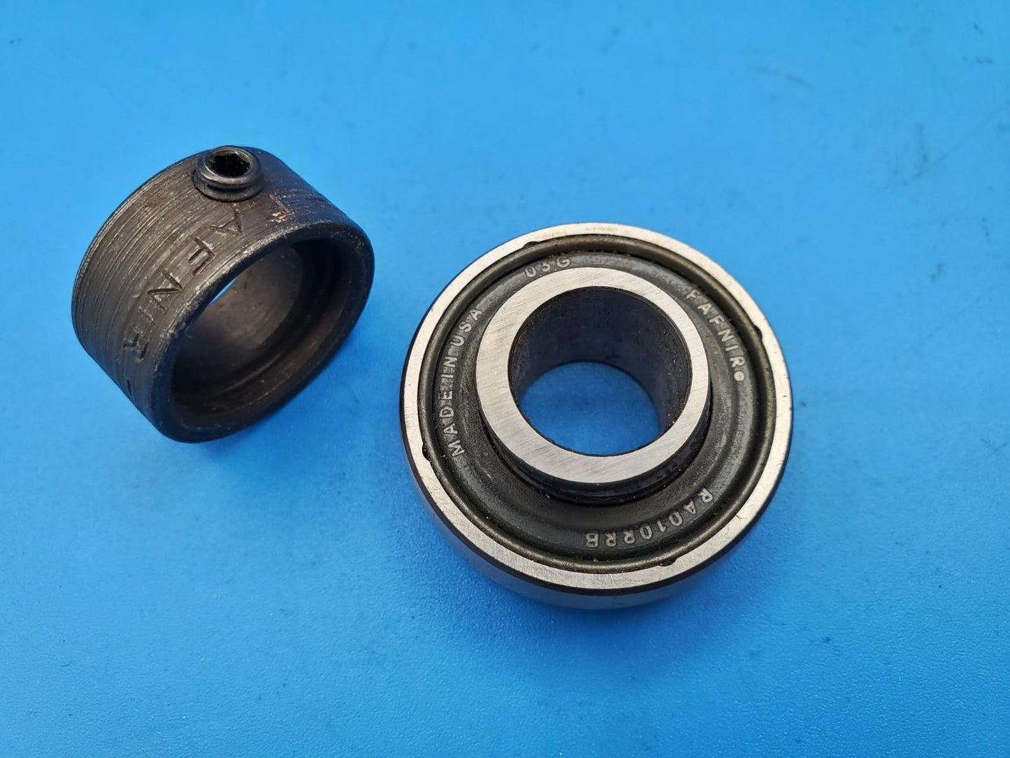 Fafnir Insert Bearing RA010RRB + S1010KC1 Collar NOS USA