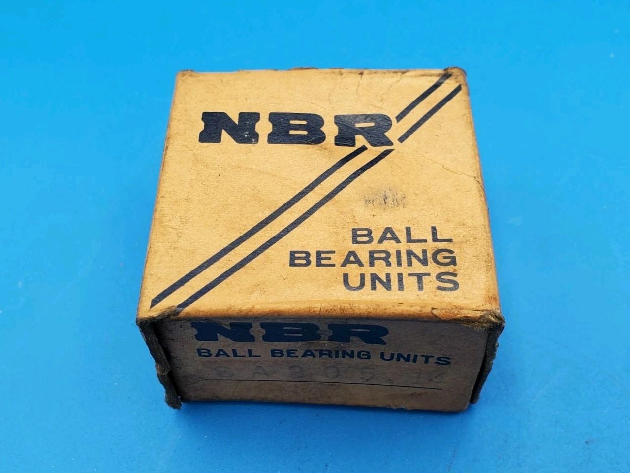 NBR SA205.14 Insert Bearing w/ Collar & Wrench TOP QUALITY - MADE IN JAPAN