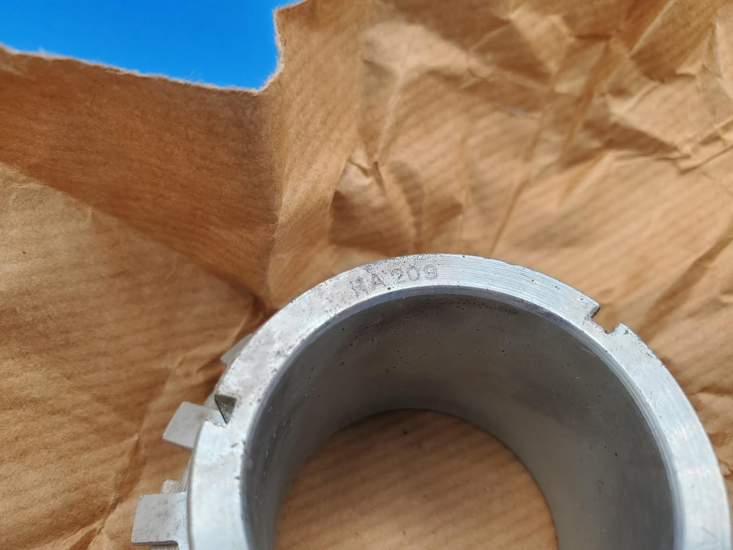 SKF HA209W Bearing Adapter Sleeve Assembly Galvanized Germany
