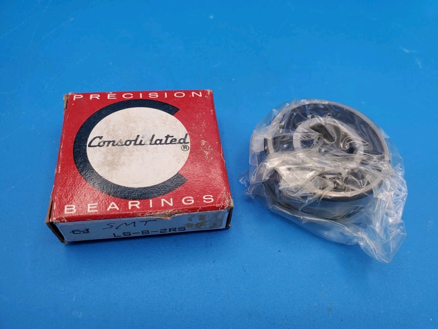 CONSOLIDATED LS-8-2RS BEARING 2-RUBBER SEALS 3/4 IN X 1-7/8 IN X 9/16 IN