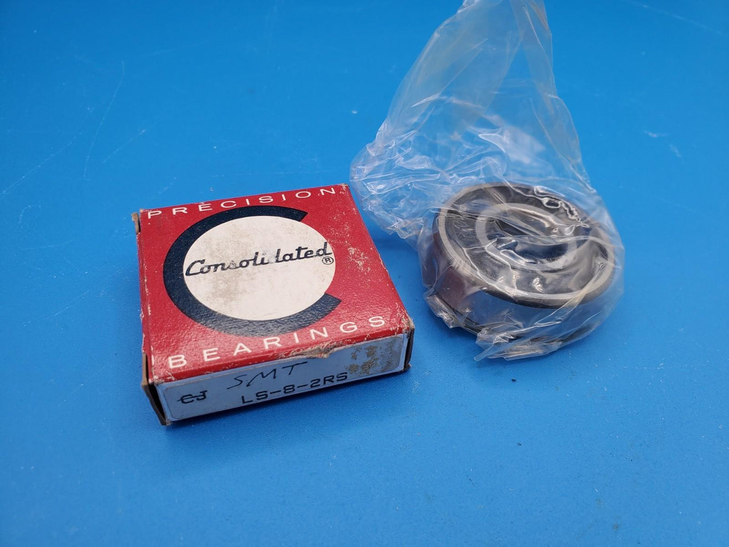 CONSOLIDATED LS-8-2RS BEARING 2-RUBBER SEALS 3/4 IN X 1-7/8 IN X 9/16 IN