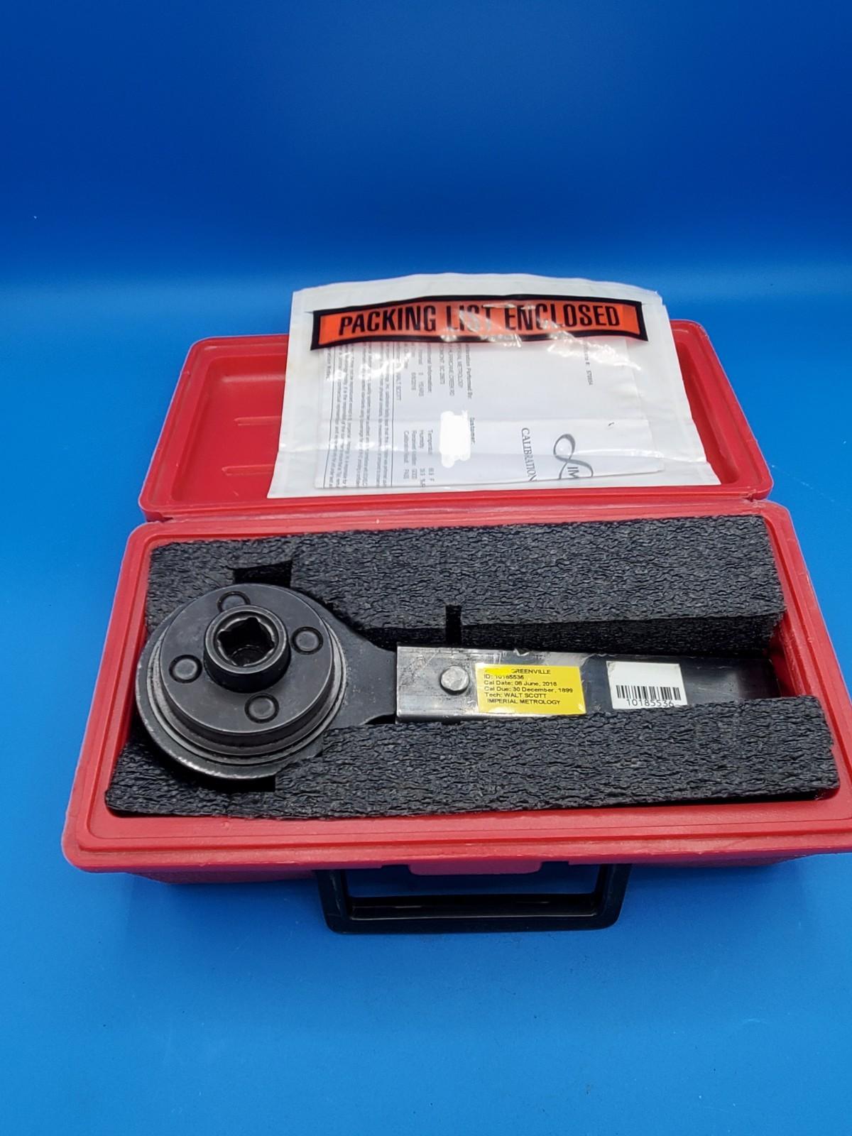 Wright Tool 9S290P 3/4" Drive Torque Multiplier 750 FT LBS MAX. W/ Prior Cal.
