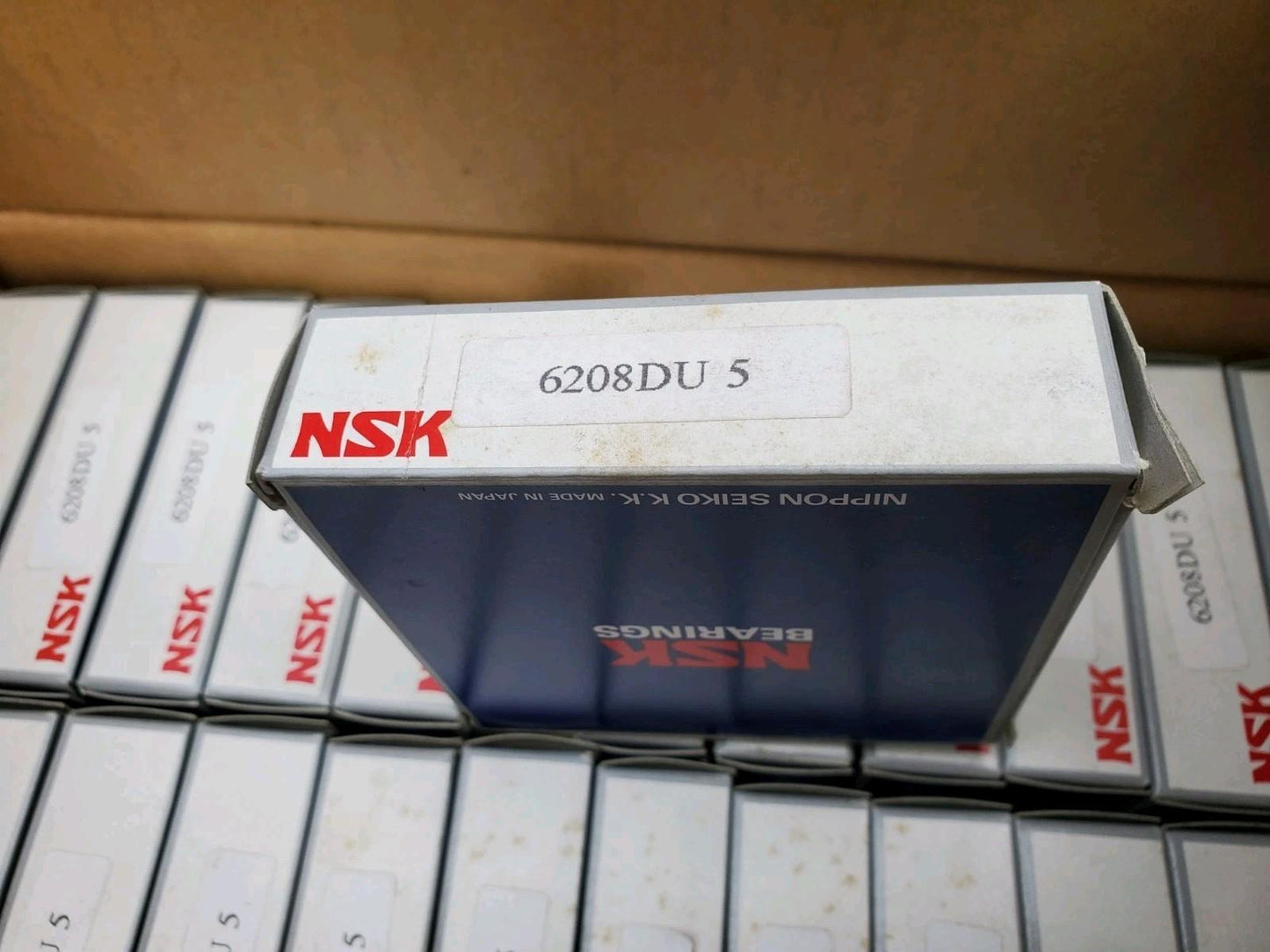 1 ea. NSK 6208DU5 Bearing 6208 DU 5 New Nippon Seiko Japan