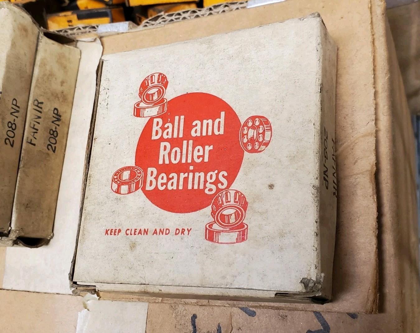 FAFNIR 208NP Bearing NOS USA 208 NP