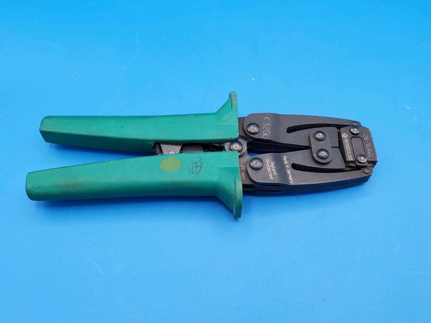 GREENLEE K32GL Trapezoidal 26-10 AWG Crimper Excellent Condition
