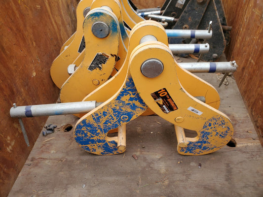 1 EA. HARRINGTON 10 TON BEAM CLAMP UBC100 22,000 LBS WLL 6" - 13.5" USA