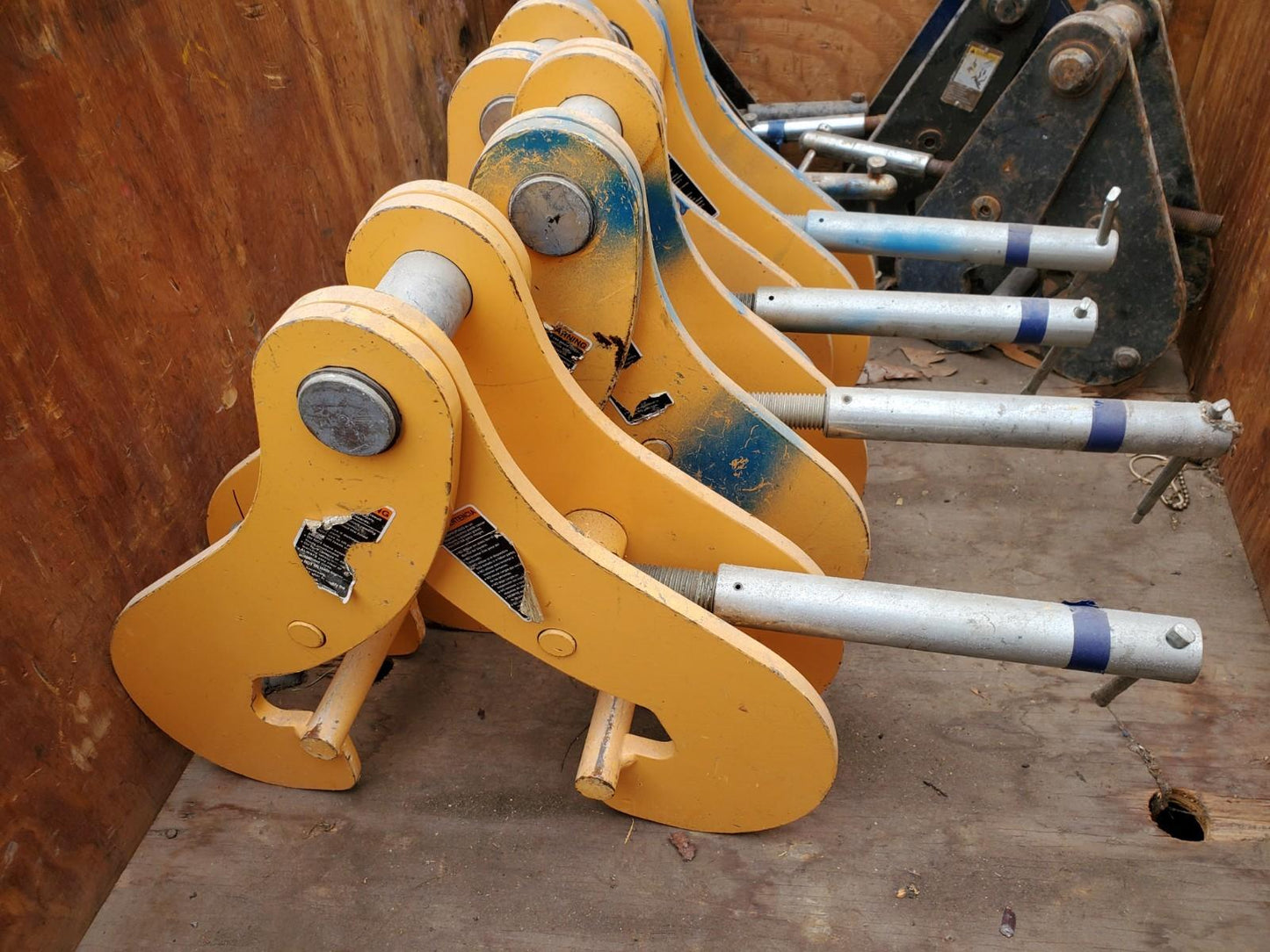 1 EA. HARRINGTON 10 TON BEAM CLAMP UBC100 22,000 LBS WLL 6" - 13.5" USA