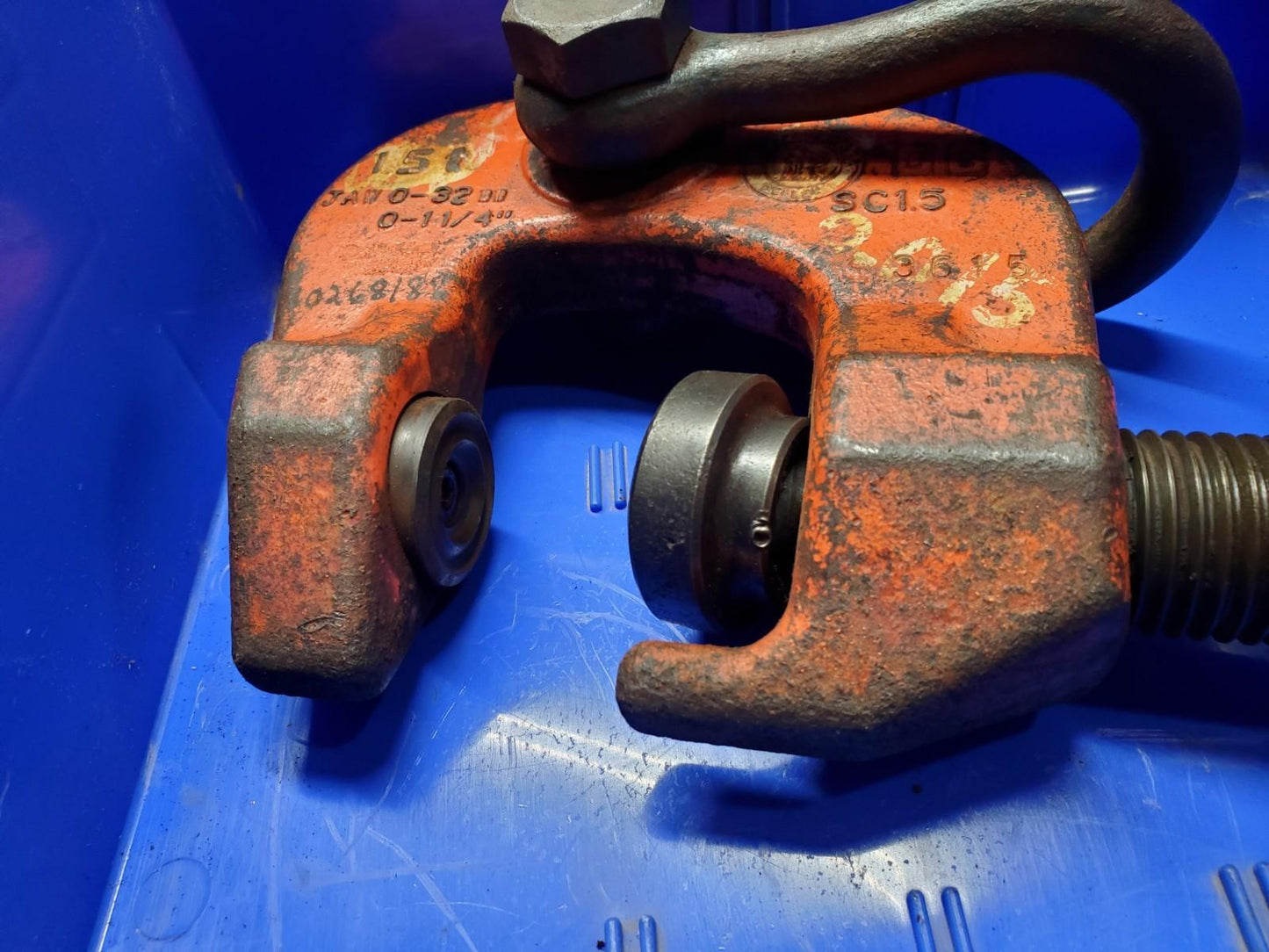 Crosby IP SC1.5 1-1/2 t Screw Clamp 0 to 1-1/4 in. IP Holland