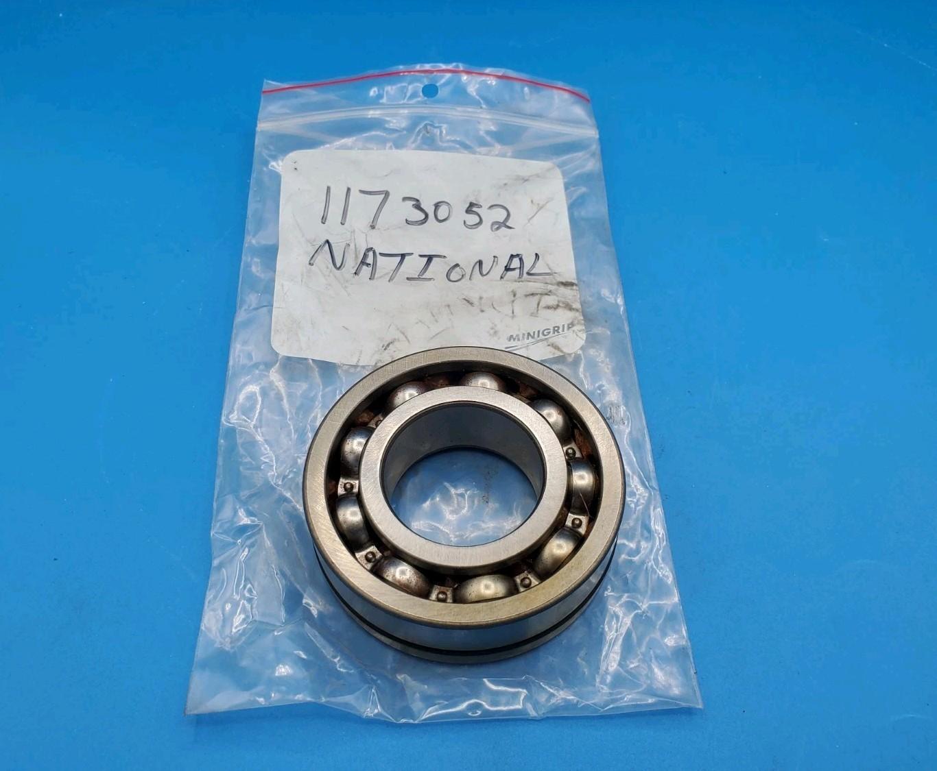 National 1173052 Transmission Ball Bearing w/ Metal Shield & O-Ring 35x80x21mm